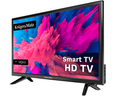 Kruger &amp; Matz 24 colių išmanusis VIDAA DVB-T2 televizorius