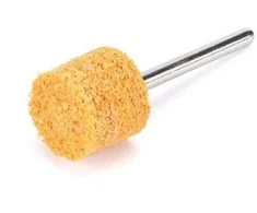 Oem 240# nailono pluošto poliravimo diskas - geltonas - 3 mm abrazyvinė galvutė