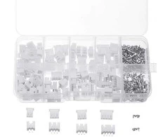 Oem 250 vnt rinkinys - XH r-2.54mm jungtys - 2-3-4PIN balansavimo kištukai ir lizdai