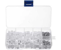 Oem 250 vnt rinkinys - XH r-2.54mm jungtys - 2-3-4PIN balansavimo kištukai ir lizdai