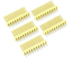 Oem 2.54 mm rastrinė jungtis - 10 kontaktų kištukas - 5vnt,