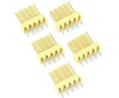 Oem 2.54 mm rastrinė jungtis - 5 kontaktų kištukas - 5vnt