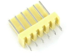 Oem 2.54 mm rastrinė jungtis - 6 kontaktų kištukas - 5vnt