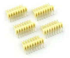 Oem 2.54 mm rastrinė jungtis - 8 kontaktų kampinis kištukas - 5vnt