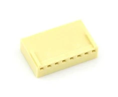 Oem 2.54 mm rastrinė jungtis - 8 kontaktų lizdo korpusas - 5vnt,