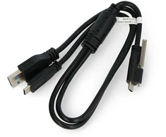 Dymo 2in1 laidas USB C - USB A/USB C - 40cm - skirtas Revopoint 3D skeneriams