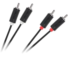 2RCA-2RCA kabelis 1.8 m Cabletech standartas