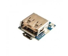 Oem 2xUSB 5V elementų įkrovimo ir apsaugos modulis - maitinimo bankui, Li-Po, Li-Ion