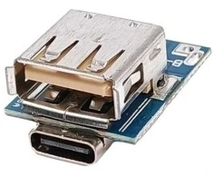 Oem 2xUSB 5V elementų įkrovimo ir apsaugos modulis - maitinimo bankui, Li-Po, Li-Ion