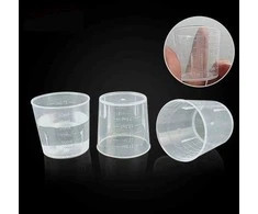 Oem 30 ml matavimo puodelis - Plastikinis indelis su svarstyklėmis - medicininis stiklas