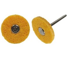 Oem 320# nailono pluošto poliravimo diskas - žalias - 3 mm abrazyvinė galvutė