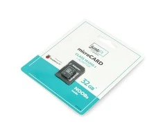 justPi Micro SD atminties kortelė 32GB 100MB/s klasė 10 + Raspberry Pi OS sistema