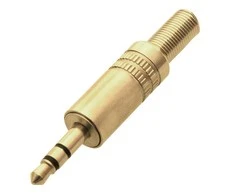 1178# Oem 3.5mm kištukas stereo - Auksinis