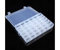 Oem 36 skyrių organizatorius - 275x175x46mm - dėžutė smulkiems daiktams