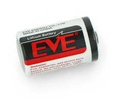 3.6 V ličio baterija ER14250 1 / 2AA 1200mAh Eve