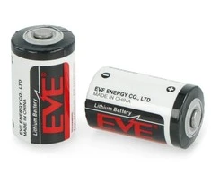 3.6 V ličio baterija ER14250 1 / 2AA 1200mAh Eve