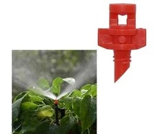 Oem 360 laipsnių sodo purkštuvas - raudonas - Migla - Antgalis augalų laistymo sistemai