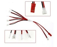 Oem 3.7 V 1-in-5 įkroviklio laidas (Molex 51005 kištukas), skirtas Sym ir Walker mini dronams