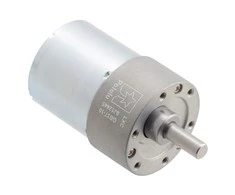 37Dx50L variklis su 10: 1 greičių dėže 24V 1000RPM - Pololu 4689