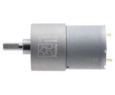 37Dx57L variklis su 100 pavara: 1 12V 100RPM - Pololu 4745