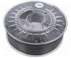 3D plastikas Devil Design ASA 1.75mm 0.8kg – Dark Gray