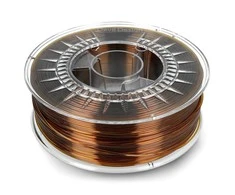 3D plastikas Devil Design PET-G 1.75mm 1kg - Amber Transparent