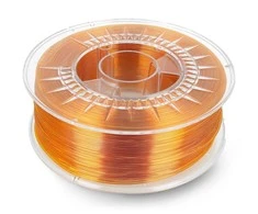 3D plastikas Devil Design PET-G 1.75mm 1kg - Bright Oranžinis Transparent