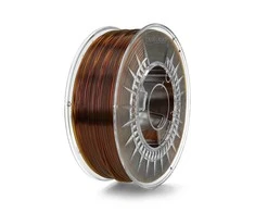 3D plastikas Devil Design PET-G 1.75mm 1kg - Amber Transparent