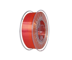 3D plastikas Devil Design Silk Dual 1.75mm 1kg - Rožinė Pearl / Oranžinis