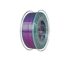 3D plastikas Devil Design Silk Dual 1.75mm 1kg - Rožinė Pearl / Cold Žalias