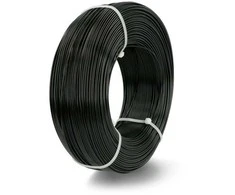 3D plastikas Fiberlogy Refill Easy PET-G 1.75 mm 0.85 kg - Juodas