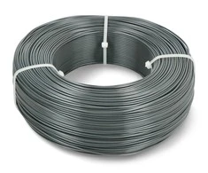 3D plastikas Fiberlogy Refill Easy PET-G 1,75 mm 0,85 kg - Grafitas