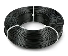 3D plastikas Fiberlogy Refill Easy PET-G 1.75 mm 0.85 kg - Juodas