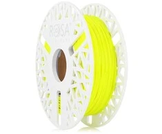 3D plastikas TPU 96A neoninė geltona 1.75mm 0.5kg Rosa3D