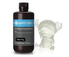3D spausdintuvo derva – Anycubic 3D Printing UV Sensitive Resin Basic 1kg – Clear