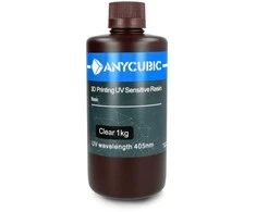 3D spausdintuvo derva – Anycubic 3D Printing UV Sensitive Resin Basic 1kg – Clear