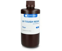 3D spausdintuvo derva - Anycubic UV Tough Resin 1kg - Skaidri