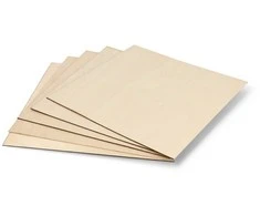 3Dm Group Beržo fanera - 1mm - 200x200mm - 1/1 klasė - 5 vnt.