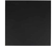 3Dm Group Matinis juodas lietas organinis stiklas - 3mm - 200x200mm - 5 vnt.