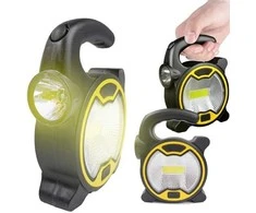 Oem 3W mini LED žibintuvėlis - Aliuminis - kišeninis žibintuvėlis su pakabuku