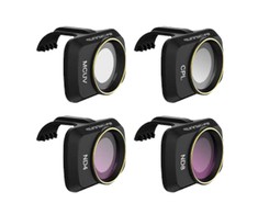 4 filtrų rinkinys CPL ND 4/8 UV Sunnylife, skirtas DJI Mini 2 (MM-FI9257)