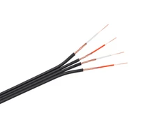 Kabel Oem 4 x RCA laidas, Juodas