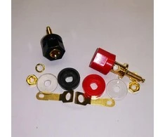 Oem 4mm - 301 garso kolonėlės lizdas - paauksuota banana jungtis - Garso lizdas - 1 pora