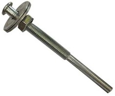 Oem 5 mm disko kotas - M6 sriegio adapteris - gręžtuvui, šlifuokliui, poliruokliui