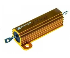 Oem 50W rezistorius - 1Ohm - aliumininiame korpuse - RX24 50W 1R