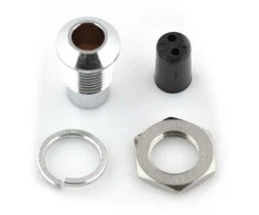 Oem 5mm LED laikiklis - metalinis išgaubtas - 5vnt