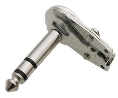1211# Oem Kištukas AUX 6.3 ST METAL kampinis