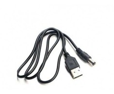 Oem A tipo USB laidas – DC 5.5 x 2.1 mm – maitinimo laidas – 100 cm