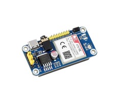 A7670E LTE Cat-1 HAT, skirtas Raspberry Pi, kelių juostų, 2G GSM/GPRS, LBS - Waveshare 20049