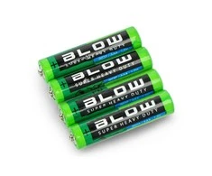 Blow baterijos SUPER HEAVY DUTY AAA R03P - 4vnt